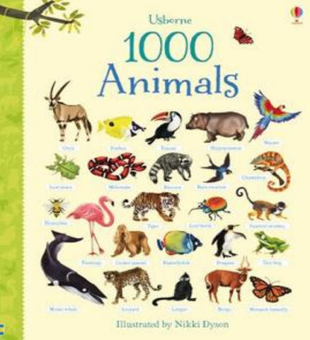 Usborne 1000 Animals (Hardback)