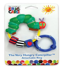 The Very Hungry Caterpillar Attachable Ring Rattle