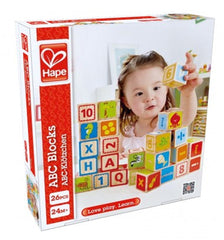 HAPE Wooden ABC Blocks (26 pieces)