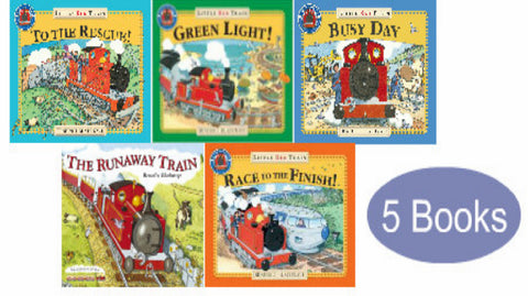 Little Red Train First Reader Collection (5 Books)