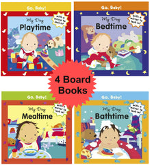 Go Baby! My Day Series - 4 Board Books