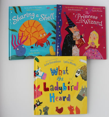 Julia Donaldson Set of 3 Hardback Books