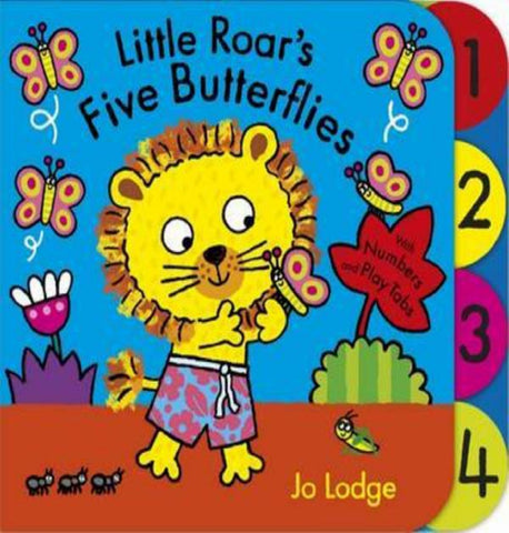 Little Roar's 5 Butterflies (Board Book)