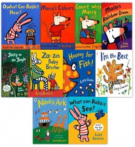 The Colorful World of Lucy Cousins - 10 Books