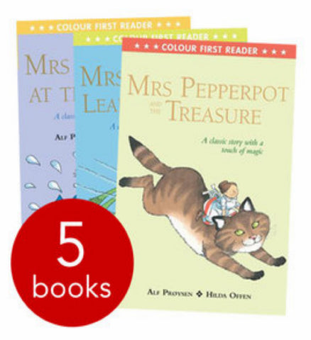 Mrs. Pepperpots First Reader Collection (5 Books)