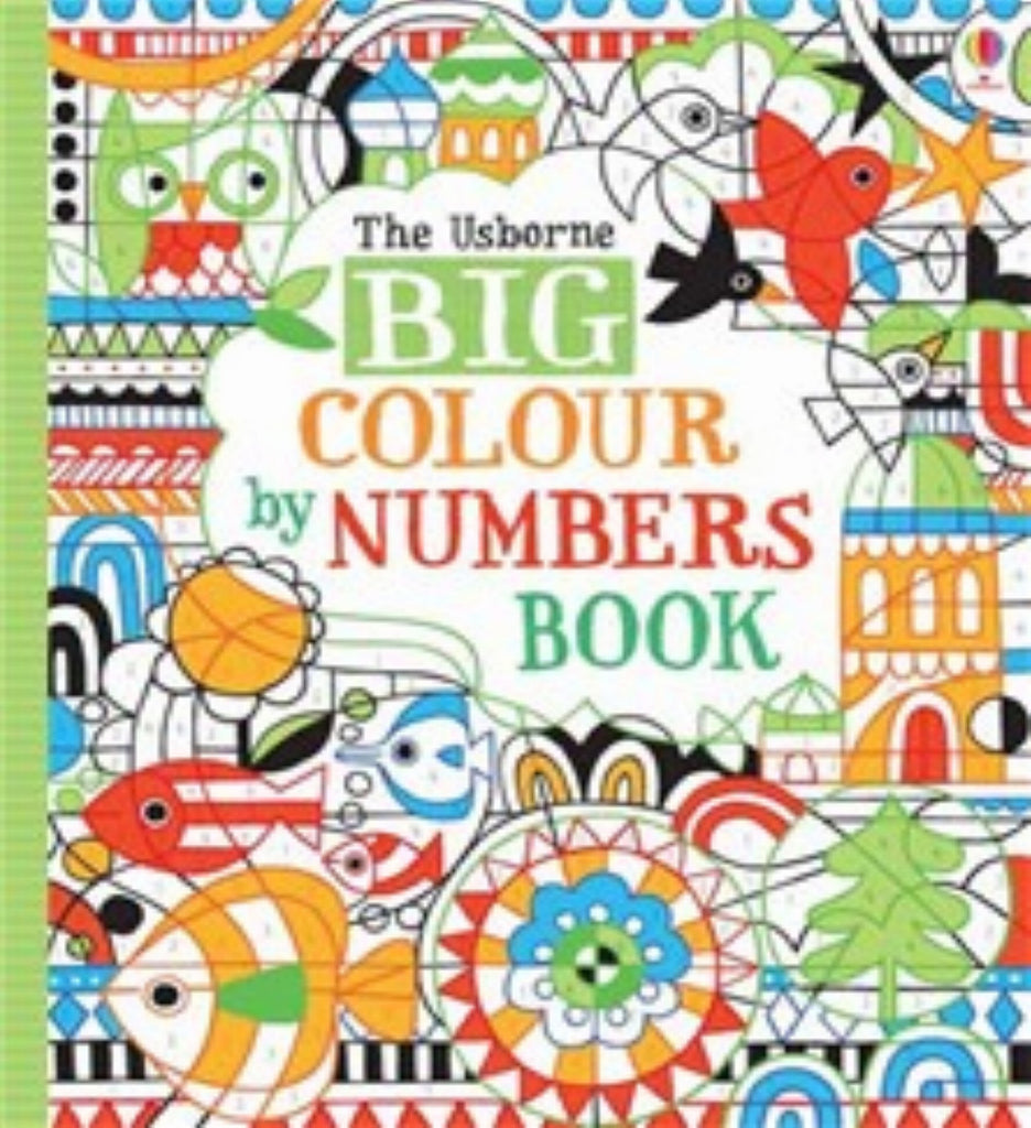 Usborne - Big Color by Numbers Book (Paperback)