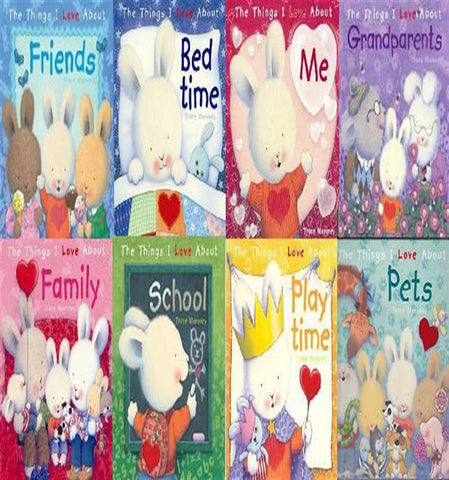 The Things I Love About - 8 books by Trace Moroney