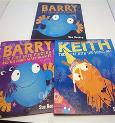 Barry The Fish With Fingers - 3 Books