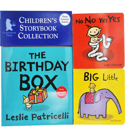 The Birthday Box Collection of 3 Board Books