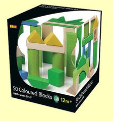 BRIO 30147 Blocks (Coloured 50 Pieces)