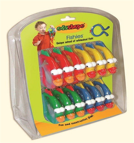 edushape Colorful 12 Fish Links  (996412)