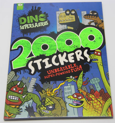 Sticker Activity Book - Dino 2000 Stickers