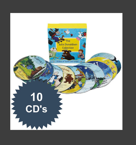 The Gruffalo and Friends 10 CD's-Audio