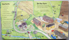 Usborne Look Inside A Farm (Hardback)