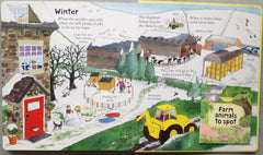 Usborne Look Inside A Farm (Hardback)