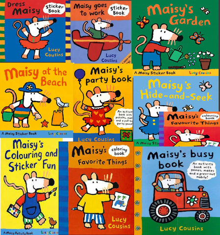 Play & Travel with Maisy - 10 Activity Books