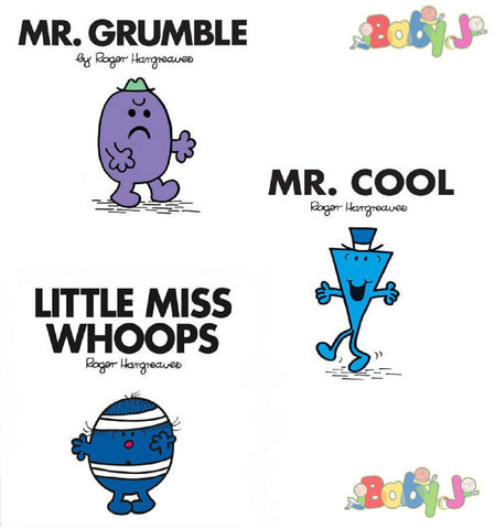 Mr Men & Little Miss 3 book set (Paperback)