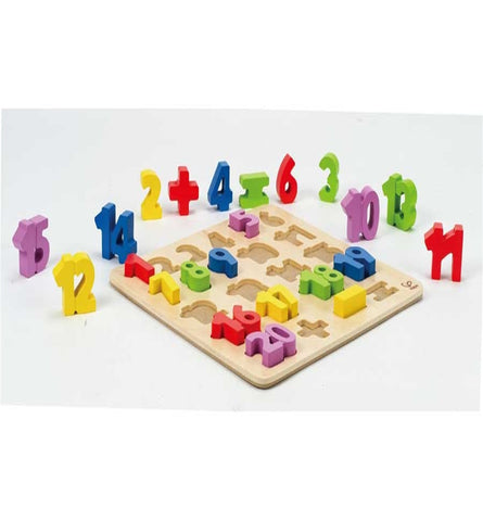 HAPE Wooden Numbers Puzzle