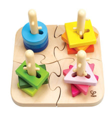 HAPE Creative Wooden Peg Puzzle