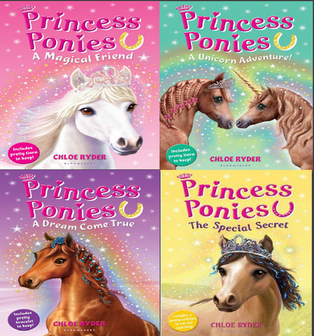 Princess Ponies Set - 4 Books (Paperback)