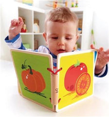 HAPE Wooden Baby Books: Vegetables