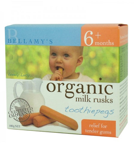 Bellamy's Organic Toothie Pegs