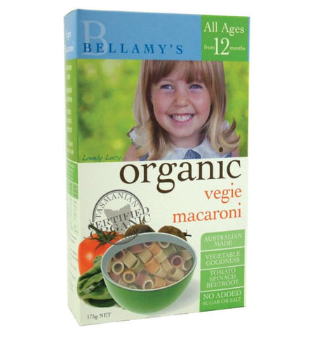 Bellamy's Organic Vegi Macaroni