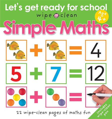 Let's Get Ready For School - Simple Maths